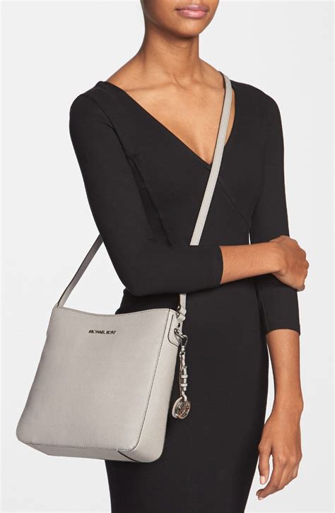 michael kors jet set grau|michael kors crossbody jet set.